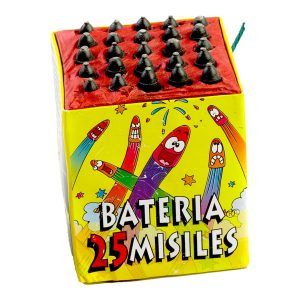 Baterías Pequeñas 25 Misiles
