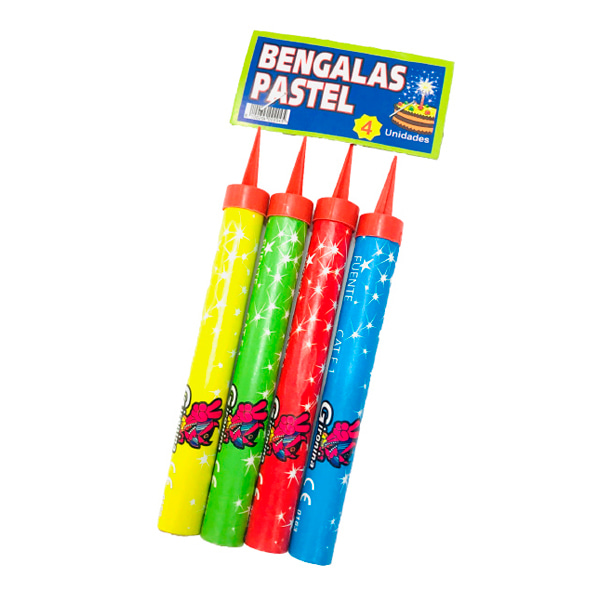 Infantil Bengalas Pastel (4)